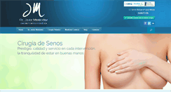 Desktop Screenshot of drjmestetica.com